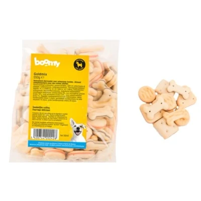 Afbeelding van Boomy Hondensnacks Hondenkoekjes Goldmix 2x550g