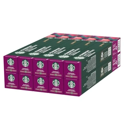 Afbeelding van STARBUCKS Caffé Verona by Nespresso, Dark Roast, Koffiecapsules 10 x (100 Capsules)