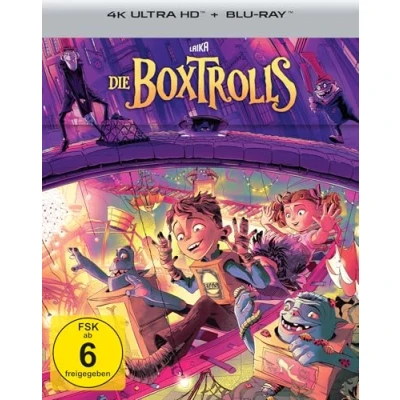 Afbeelding van The Boxtrolls [Blu Ray 4K]+[Blu Ray]
