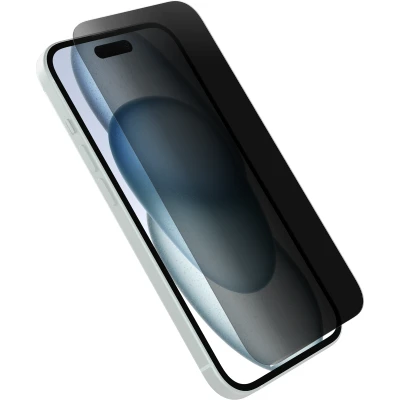 Afbeelding van Otterbox Premium Pro Privacy Guard Privacyglas Geschikt voor: iPhone 15 1 stuk(s)