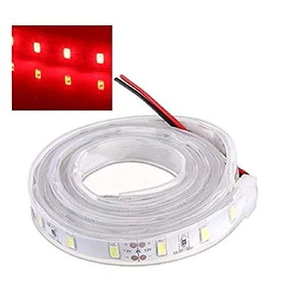 Afbeelding van MASUNN 1M 5630 SMD LEIDENE Silicone Strip licht Rood Waterdicht 12V