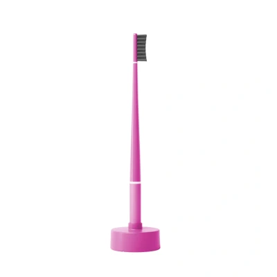 Afbeelding van Piuma Brush + Base Very Magenta Tandenborstels Beautytasting
