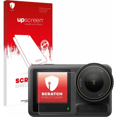 Afbeelding van upscreen Screenprotector voor DJI Osmo Action 4 (Display voor) Folie Beschermfolie transparant