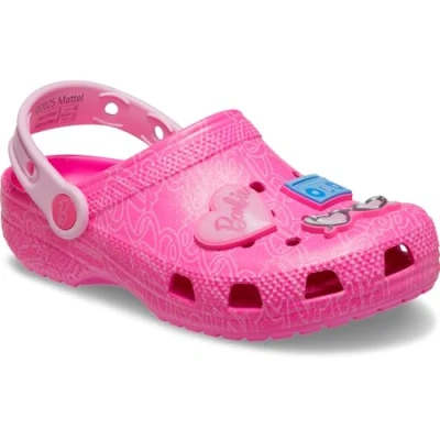 Afbeelding van Klompen Crocs Mattel Pink Barbie Cls Clg K