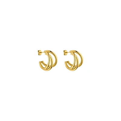 Afbeelding van Purelei EONO Oorbellen goldcoloured, Dames, Maat: One Size, Gold coloured