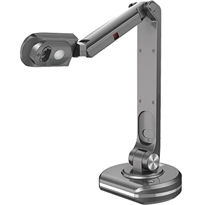 Afbeelding van JOYUSING V500s 8MP documentcamera/visualiser voor leerkrachten met licht, A3 formaat, uitstekend geschikt online onderwijs, afstandsonderwijs en webconferenties, compatibel Mac, Windows, Chromebook