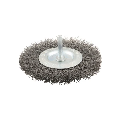 Afbeelding van Rhodius Staaldraadborstel rond op stift Topline 100x12x22