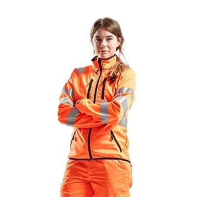 Afbeelding van Blåkläder 4926 2512 Dames Softshell jack High Vis Oranje maat XL