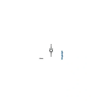 Afbeelding van Subminiatuur Solid State LED 1.9mm Rood Diffuus per 500