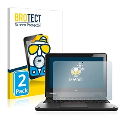 Afbeelding van BROTECT (2 Stuks) Antireflecterende Beschermfolie voor Lenovo ThinkPad Yoga 11e 6.Gen Anti Glare Screen Protector, Mat, Ontspiegelend