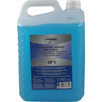 Afbeelding van Benson Ruitenvloeistof Winter Antivries 5 liter 20 Graden