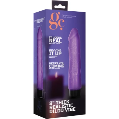 Afbeelding van Thick Realistic Dildo Vibrator 8 / 20 cm