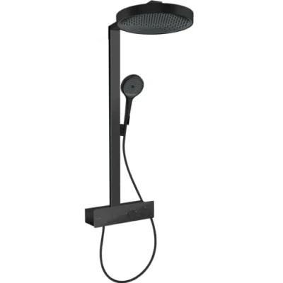 Afbeelding van Hansgrohe hg showerpipe rainfinity 350 with overhead shower 360 matt black 26853670