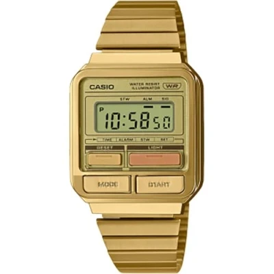 Afbeelding van Casio A120WEG 9AEF Vintage meerkleurig digitaal 40,7 x 33,5 mm