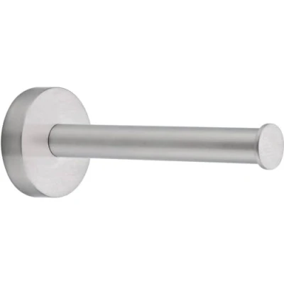 Afbeelding van tesa® Moon reserverolhouder, roestvrijstalen look, zelfklevend, 125 mm x 50