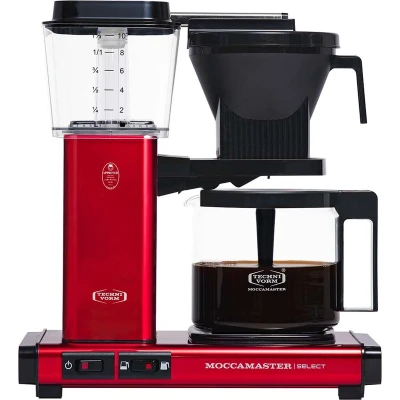 Afbeelding van Moccamaster Koffiezetapparaat KBG Select red metallic 1.25 liter