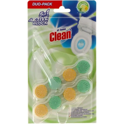 Afbeelding van 6x At Home Toiletblok Citrus 2 stuks