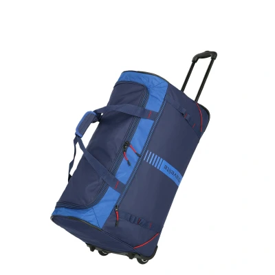 Afbeelding van Travelite Basics Wheeled Duffle Active navy Trolley Reistas