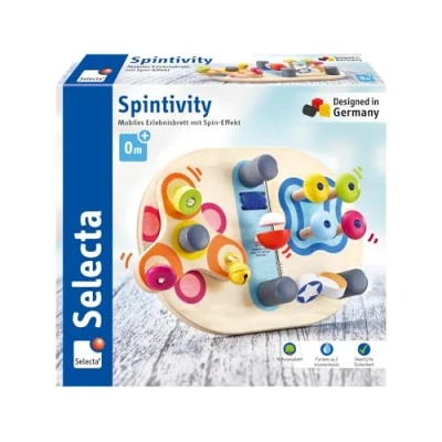 Afbeelding van Selecta 62064 Spintivity, Notoriek Plank van Hout, 20 cm, Meerkleurig