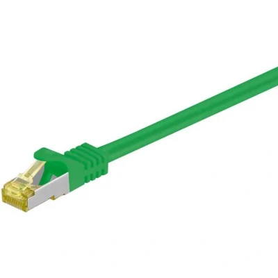 Afbeelding van Netwerkkabel Cat7 S/FTP 1.5 meter (100% koper, LSZH, Groen)