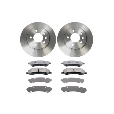 Afbeelding van VAICO V10 6745 Remblokken en remschijven Vooras Geventileerd Met remvoeringen VOLKSWAGEN: Amarok Pick up (2HA, 2HB, S1B, S6B, S7A