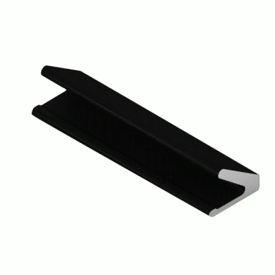 Afbeelding van QLON Tochtstrip QL3117 11mm Verfbestendig Zelfklevend Zwart Doos a 25mtr