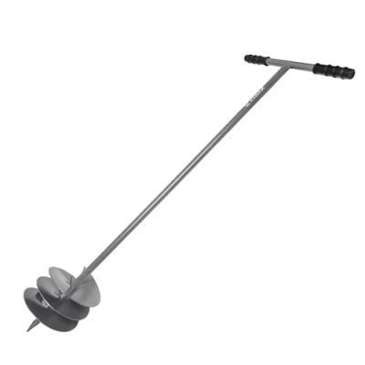 Afbeelding van KADAX Grondboor voor het planten van bomen, T vormige handboor tuinieren, tuinboor hekpalen, plantenboor met handgreep (Ø 200 mm)