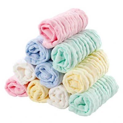 Afbeelding van Extsud Babywashandjes, 10 stuks, van biologisch katoen, 25 x cm