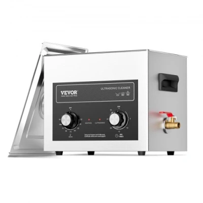 Afbeelding van VEVOR 10L ultrasone reiniger met verwarmingstimer en mand digitale geluidsmachine
