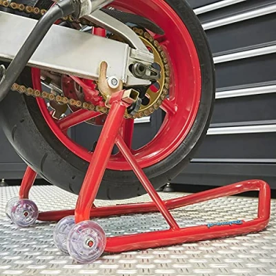 Afbeelding van Datona Paddockstand Xtreme Achterwiel Rood (75 x 45 34 cm)