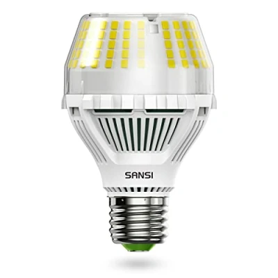 Afbeelding van SANSI 17W Dimbare E27 Ledlamp, Equivalent aan 150W Gloeilamp, 2500 Lumen 5000K Daglichtwit, A19 Energiebesparende LED Lamp met 270 Stralingshoek voor Keuken, Kantoor, Slaapkamer, Garage