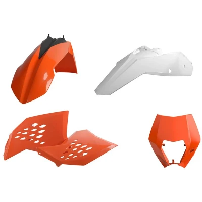 Afbeelding van Polisport Plastickit KTM EXC125 EXC200 EXC250 EXC530 EXC F250 2008 2011 EXC300 EXC400 EXC450 2009 E300 R530 2010