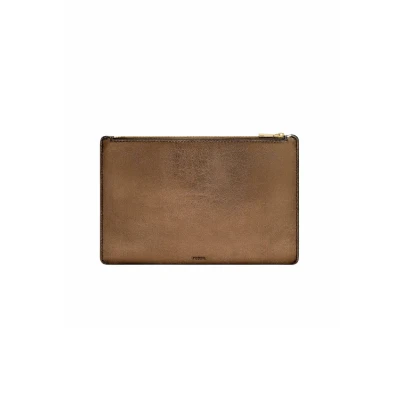Afbeelding van Fossil Gifts Pouch Portemonnee, Dames, Maat: One Size, Metallic