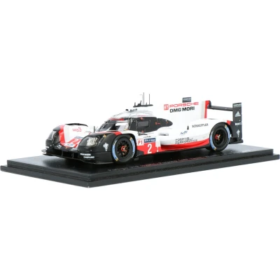 Afbeelding van Porsche 919 Hybrid Spark Modelauto 1:43 2017 Timo Bernhard / Brendon Hartley Earl Bamber