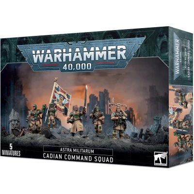 Afbeelding van Astra Militarum: Cadian Command Squad