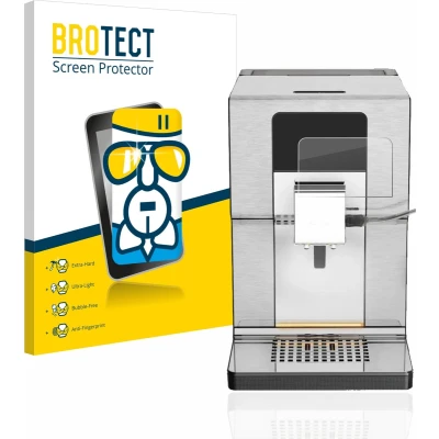 Afbeelding van BROTECT Screenprotector voor Krups Intuition Experience+ EA877D10 Folie Beschermfolie Beschermglas transparant