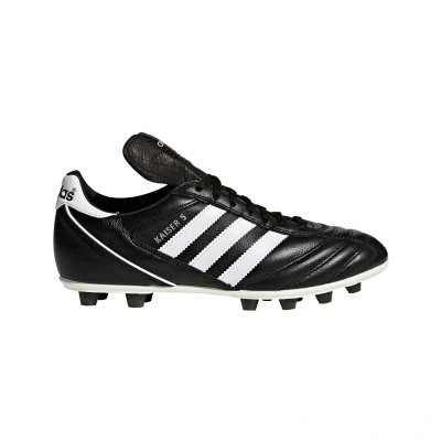 Afbeelding van adidas Performance Fussballschuhe Kaiser 5 LIGA Voetbalschoenen met kunststof noppen, Heren, Maat: 40, Black/running white/rot Leer