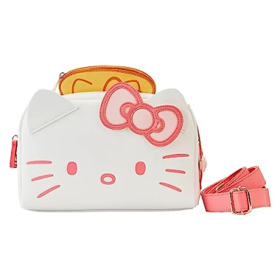 Afbeelding van Loungefly Sanrio Hello Kitty Ontbijt Broodrooster Crossbody Tas Standaard, Meerkleurig, One Size,