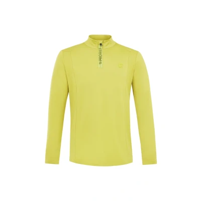 Afbeelding van Skipully Protest Men WILL 1/4 Zip Top Spiltpea Green S