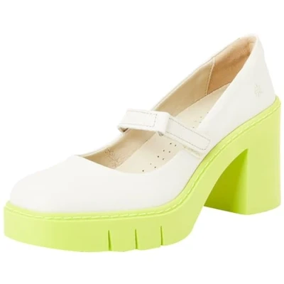 Afbeelding van ART 1977 Berna, platform voor dames, Nappa Cream Pistache, 39 EU
