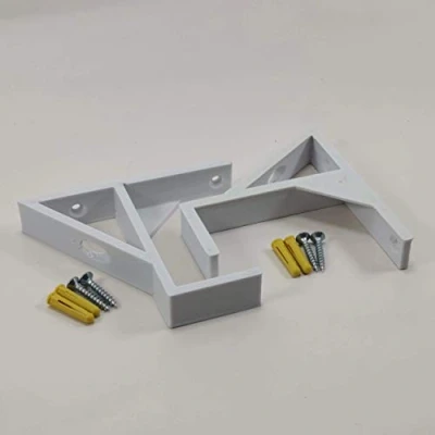 Afbeelding van 3D Cabin Muurbeugel compatibel met Sonos Connect Amp ZP120 (wit)