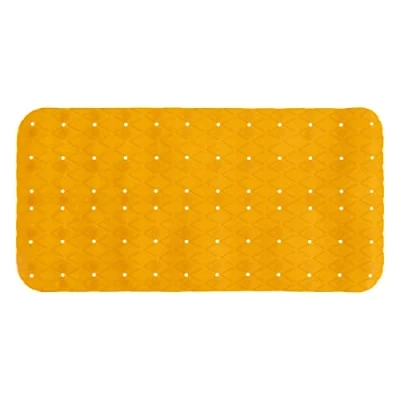 Afbeelding van 5five Badkamer mat Anti slip geel 70 x 35 cm Badmatjes