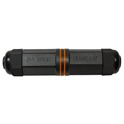Afbeelding van LogiLink NP0081 RJ 45 Zwart kabel connector Outdoor IP67.