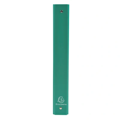 Afbeelding van Exacompta Ringmap Ringband Klapper Harde Kaft Polypropyleen 4 ringen 30mm A4 Groen