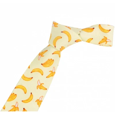 Afbeelding van Stropdas banaan geel Charme Bijoux