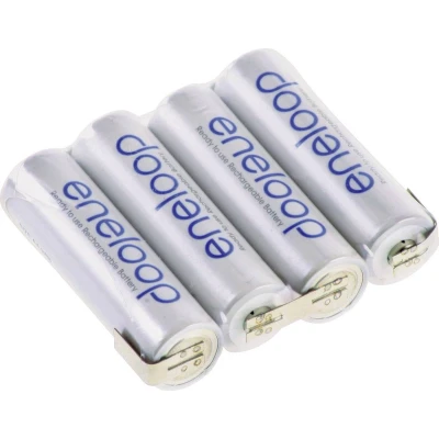 Afbeelding van Panasonic eneloop Reihe F1x4 Accupack Aantal cellen: 4 Batterijgrootte: AA (penlite) Z soldeerlip NiMH 4.8 V 1900 mAh