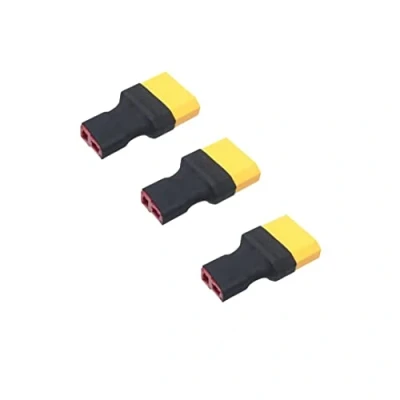 Afbeelding van Boladge Deans T stekker naar XT90 mannelijke stekkeradapter voor RC Lipo NiMH oplader, 3 stuks