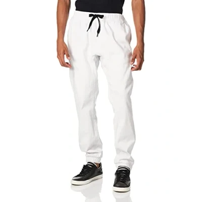 Afbeelding van Southpole Basic Stretch Twill joggingbroek voor heren Reg en grote maten, Wit, L
