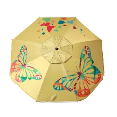 Afbeelding van Parasoll Geel 180 cm UPF 50+