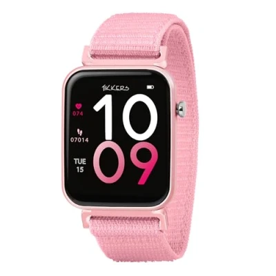 Afbeelding van Tikkers Series 13 Smartwatch voor kinderen, Maat: One Size, Pink
